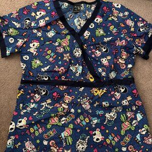 Tokidoki by Koi Small scrubs